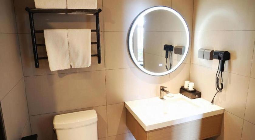 Greentree Inn Suzhou Industrial Zone Yangcheng Lake Weiting Mong Kok Express Hotel Exteriér fotografie